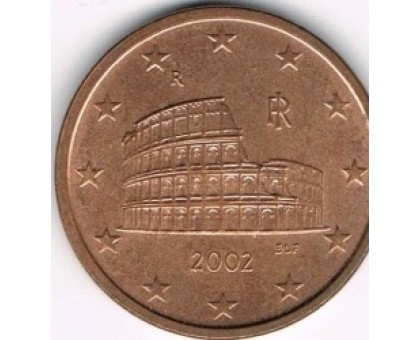 Италия 5 центов 2002