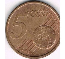 Италия 5 центов 2002