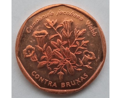 Кабо-Верде 5 эскудо 1994. Колокольчик Якова (campanula jacobaea)