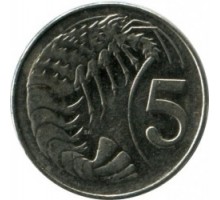 Каймановы острова 5 центов 1999-2013