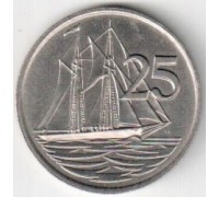 Каймановы острова 25 центов 1972-1986