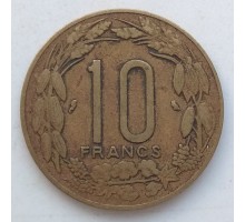 Камерун (Экваториальная Африка) 10 франков 1965-1972