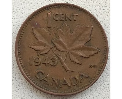 Канада 1 цент 1943