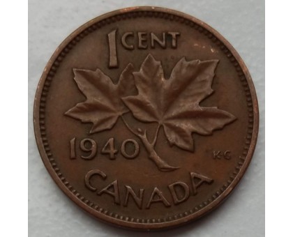 Канада 1 цент 1940