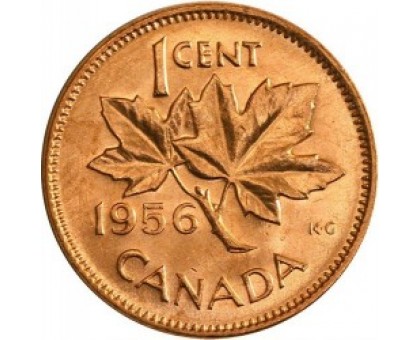 Канада 1 цент 1956
