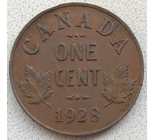 Канада 1 цент 1928