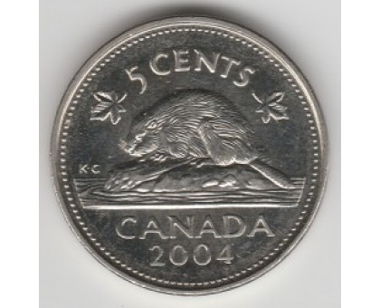 Канада 5 центов 2003-2022