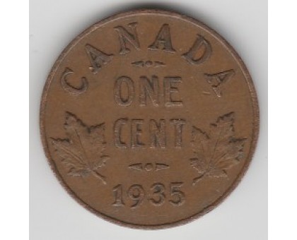 Канада 1 цент 1935