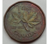 Канада 1 цент 1992. 125 лет Конфедерации Канады