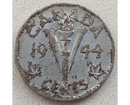 Канада 5 центов 1944