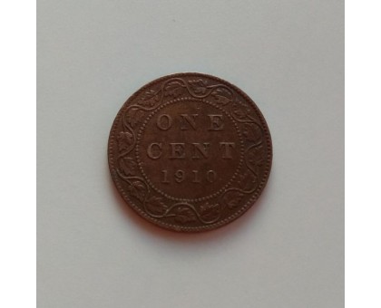 Канада 1 цент 1910