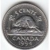 Канада 5 центов 1990-2001