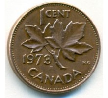 Канада 1 цент 1965-1979