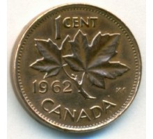 Канада 1 цент 1953-1964