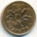 Канада 1 цент 1953-1964