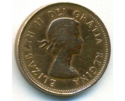 Канада 1 цент 1953-1964