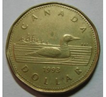 Канада 1 доллар 1990-2003