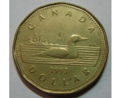 Канада 1 доллар 1990-2003