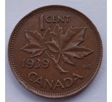 Канада 1 цент 1939