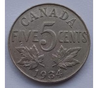 Канада 5 центов 1934