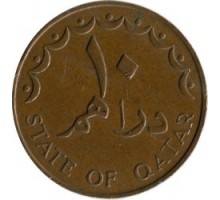 Катар 10 дирхамов 1972-1973