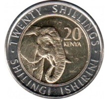 Кения 20 шиллингов 2018