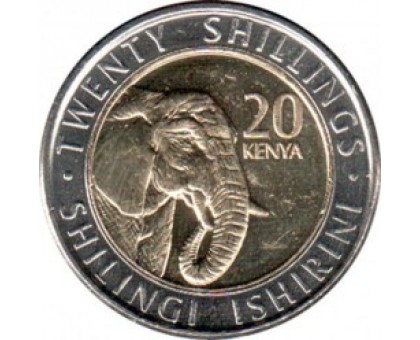 Кения 20 шиллингов 2018