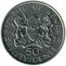 Кения 50 центов 1969-1978