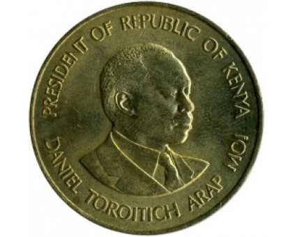 Кения 10 центов 1978-1991
