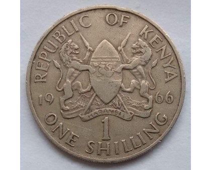 Кения 1 шиллинг 1966-1968