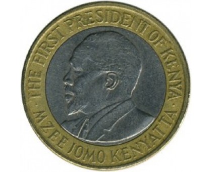 Кения 10 шиллингов 2005 - 2010