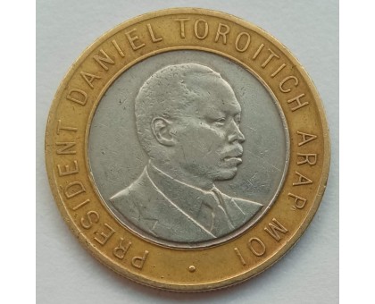 Кения 10 шиллингов 1994-1997