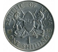 Кения 1 шиллинг 1978-1989