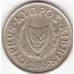 Кипр 20 центов 1991-2004