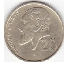 Кипр 20 центов 1991-2004
