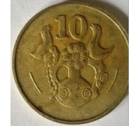 Кипр 10 центов 1983