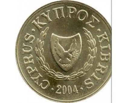 Кипр 2 цента 1991-2004