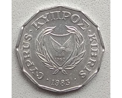 Кипр 1/2 цента 1983