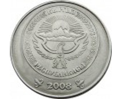 Киргизия 5 сомов 2008