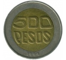 Колумбия 500 песо 1993-2012