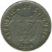 Колумбия 50 песо 1989-2009