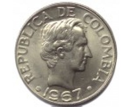 Колумбия 10 сентаво 1967-1969