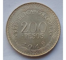 Колумбия 200 песо 2012-2017