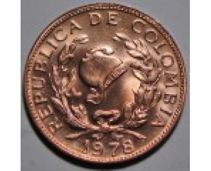 Колумбия 5 сентаво 1967-1979