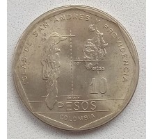 Колумбия 10 песо 1981-1989