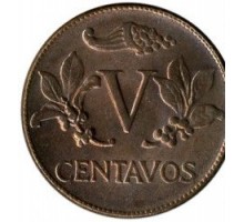 Колумбия 5 сентаво 1942-1966