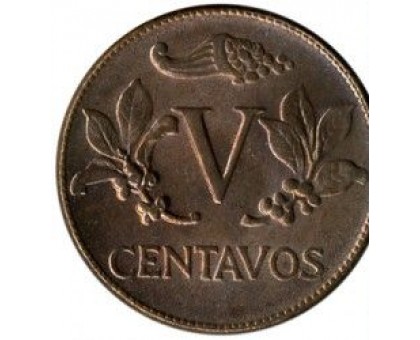 Колумбия 5 сентаво 1942-1966