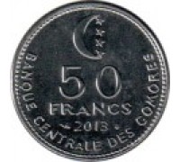 Коморские острова 50 франков 2013