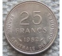 Коморские острова 25 франков 1981-1982