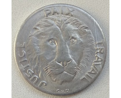 Конго 10 франков 1965